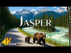 Jasper National Park 4K | Breathtaking Drone Views & Epic Cinematic Nature Music