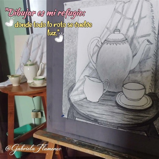 En cada dibujo encuentro la paz que a veces me falta