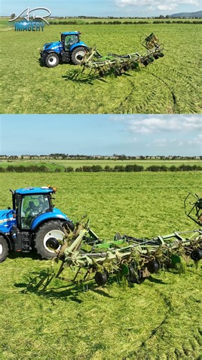 Fold em in & Out | Krone KWT 1300 Folding in and out | New Holland T7.210 #arimagery #farming #agriculture #farmlife | AR Imagery - Farming & Agricultural Videographer