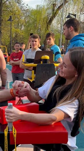 All the guys are terrified of her 😳💪 | SPORTbible