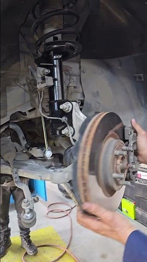 Stabilizer link installation trick smooth and easy work