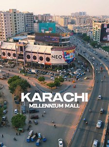 Millennium Mall Karachi - Drone View for high quality 4k video go to www.youtube.com/@DekhenMeraySath | DMS Global
