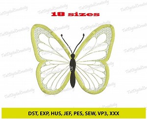 Applique Butterfly,embroidery Butterfly,machine Embroidery Design,butterfly Pattern,butterfly Embroidery Design - Instant Download - Etsy