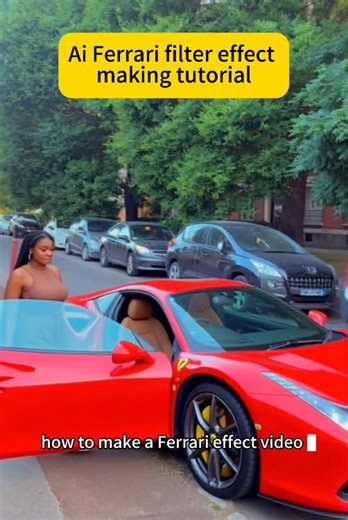 Create Stunning Ferrari Effect Videos Easily