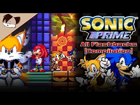Sonic Prime - All Flashbacks [Compilation]