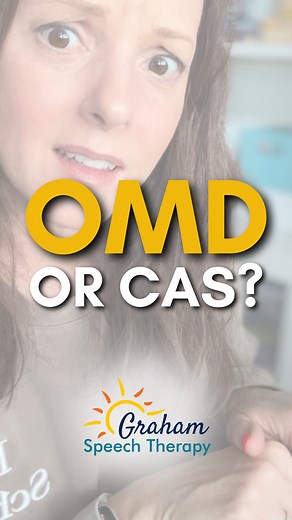 Amy Graham SLP: Speech Sound Disorders Specialist on Instagram: "An orofacial myofunctional disorder (OMD) does not need to be *ruled out* before a diagnosis of childhood apraxia of speech (CAS) can be made. Each of these diagnoses have different characteristics and speech features. OMDs are related to structure and function, while CAS is neurological. They can both be present, so it’s up to the SLP doing the assessment to determine which is more impactful on speech intelligibility, and treat ac