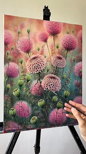 Using 4 layers of acrylic paint to make this.. #artwork #painting #acrylicpainting #art | Feliks K