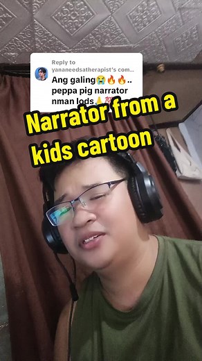 Peppa Pig Voice Actor and Impersonator | Funny Cartoon Narration