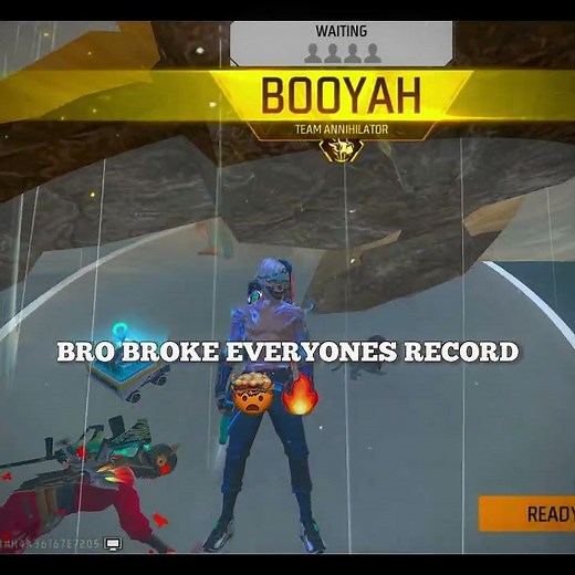 فري فاير 🔥: Bro Broke The World Record — لقد حطم النظام بأكمله في لعبة فري فاير 💀💥