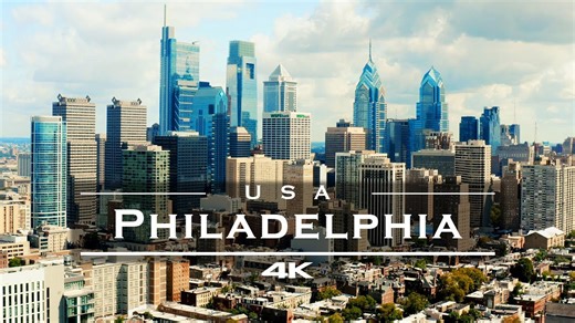 Philadelphia from above in stunning 4K drone views