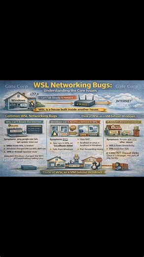 2.3K views · 12 reactions | Windows Subsystem for Linux (WSL). Check the comments for more details | Gate Corp. | Facebook