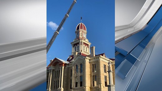 CHERRY ON TOP: Fannin County courthouse nearing completion