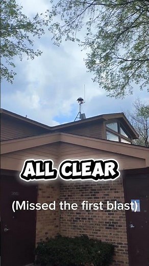 Thor Guard Lightning Siren, Red Alert + All Clear, James Park, Evanston, Illinois