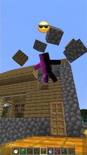 Stopping Time in Minecraft Emoji Reaction #meme #shorts #minecraft