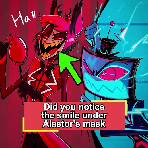 Alastor's Hidden Smile in Hazbin Hotel Season 2