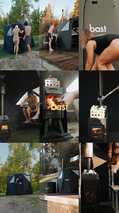 Experience real heat. Wherever you want. A sauna tent used by thousands, year-round. | Bast