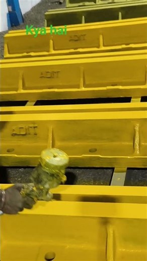 rolling mill me #engineering Laga tha use paint Sahi tarike se karte Hain