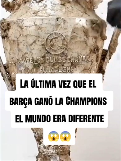 La última vez que el barça ganó la Champions el mundo era diferente😱😱 #barcelona 2015 #championsleague #futbol #barça #2015