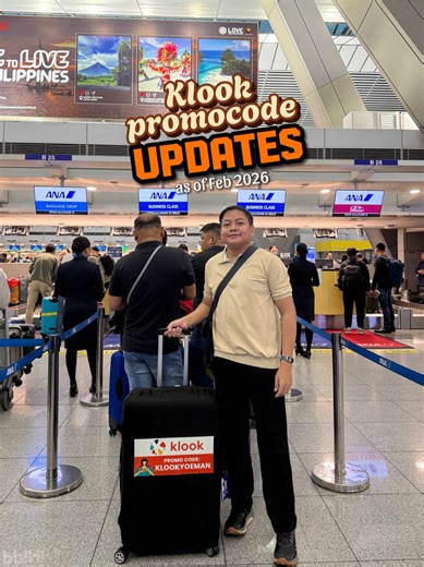 🚨 KLOOK PROMO CODE UPDATE 🚨 Starting February 2, 2026, my Klook code is now ONE-TIME USE ONLY, so don’t miss it! 👀✈️ 💸 Existing Users ✅ 3% OFF • Valid for HOTELS only (1x use) 🌟 New Users ✅ 5% OFF • Valid for Hotels, Activities, Attractions & Transfers (1x use) 📲 How to redeem (manual): Open Klook App → Account → Promo Codes → Enter KLOOKYOEMAN → Tap Redeem 🔗 Quick redeem link: https://www.klook.com/coupons/?code=KLOOKYOEMAN 💡 Already used my code before? Make sure you book via my link h