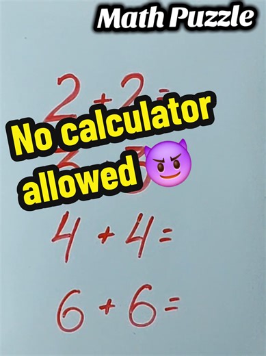 Can you solve this without a calculator? #creatorsearchinsights #Math #viral #fyp #france