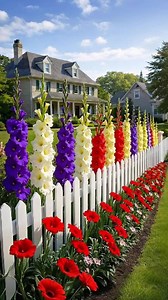 Transform Your Fence Line into a Flower Garden Paradise