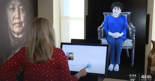 New exhibit lets you ask Sonia Warshawski questions using tech and her own words