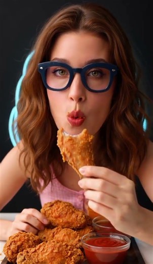 EXTREME CRUNCHY FRIED CHICKEN ASMR 🍗🔥 | Ultra Crispy Eating Sounds (No Talking) #asmr