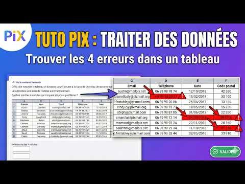 [TUTO] Identifier et corriger les erreurs de saisie sur un tableur