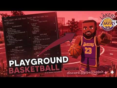 BEST PLAYGROUND BASKETBALL SCRIPT | MAX OVR USERNAME CHANGER & MORE
