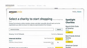 21 reactions | Did you know? This holiday season, as you fill up your Amazon cart with gifts for friends and family, when you choose the Internet Archive as your Amazon Smile charity, Amazon donates .5% to the Internet Archive for all qualifying purchases you make! Easy peasy. More at smile.amazon.com | Internet Archive | Facebook