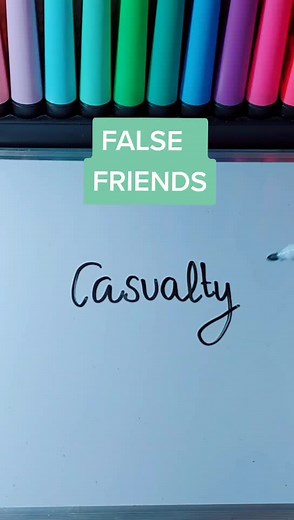 Esta palabra es muy curiosa, no os parece? #falsefriend #english #learningenglish2021 #teachingnglishnglish