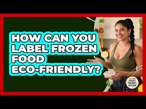 How Can You Label Frozen Food Eco-friendly? - Pocket Friendly Kitchen