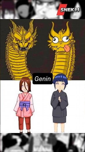 The way Hanabi and Hinata evolved over the years…🔥 #naruto #anime