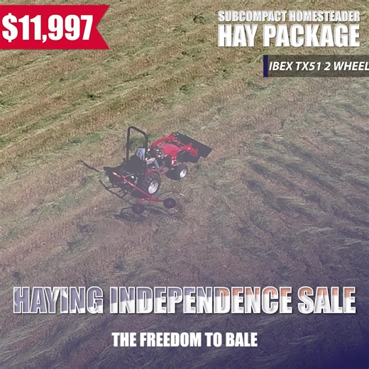 24K views · 341 reactions | Stop waiting on the farmer down the road to bale your hay. Do it yourself with a complete hay baling package from Tractor Tools Direct! | Tractor Tools Direct | Facebook