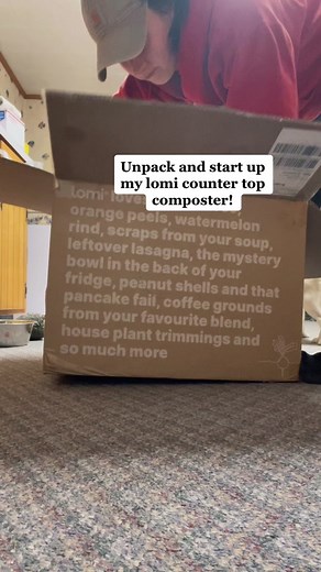 Unpack and Start Up My Lomi Composter!