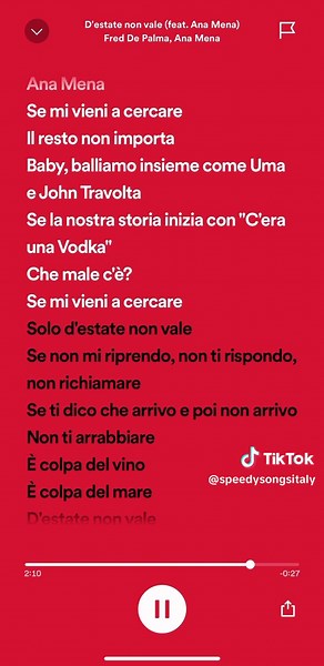 D'estate Non Vale - Fred De Palma, Ana Mena