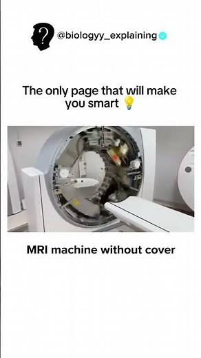 MRI Machine Without Its Cover 😳