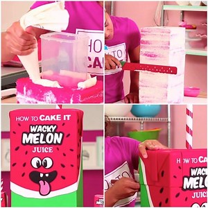 What's the next cake we are doing... A GIANT juice box cake! | MetDaan