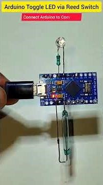 How to Make a Magnetic Field Detector Using Arduino Pro Micro | Simple DIY Project"