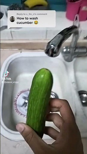 how to wash cucumber
