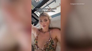 Devon Windsor showcases her changing figure over 3 summers
