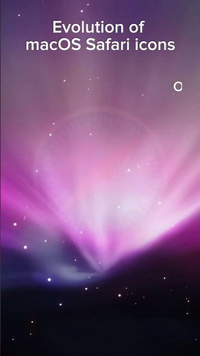 Evolution of macOS Safari icons