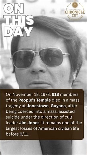 TODAY IN HISTORY: Fact Short 1, November 18th