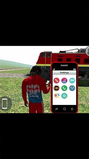 Indian bike game 3D 😱 hijack train 😱 luxury car 😱 #viral #gameplay #viralshorts #viralvideos