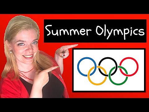 Summer Olympic Vocabulary: Olympic English! Learn Olympic Sports Words! 🥇 夏季オリンピック語彙：オリンピックの英語！