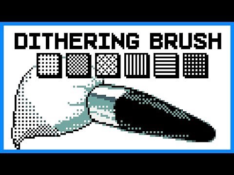 Speed up Dithering painting in Aseprite. #PixelArt