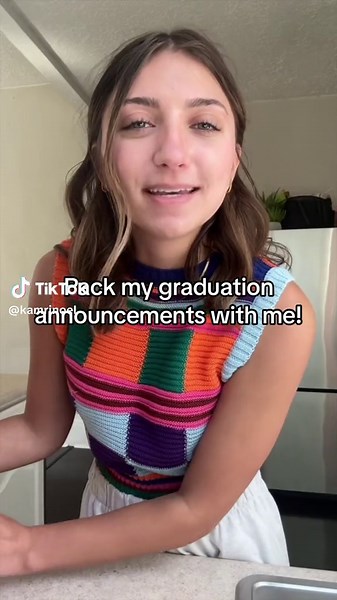 Unwrapping My Shutterfly Graduation Announcements!