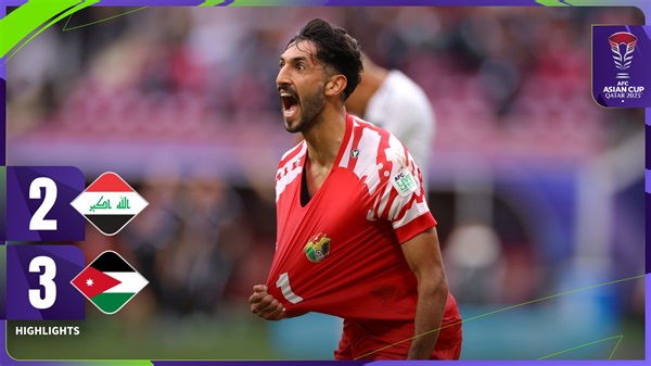 🎥 HIGHLIGHTS | 🇮🇶 Iraq 2️⃣-3️⃣ Jordan 🇯🇴 ⏱️ Stoppage time goals from Yazan Al Arab and Nizar Al Rashdan give Jordan the win in a hugely exciting tie! Match Report 🔗 bit.ly/4bcD7SP #AsianCup2023 | #HayyaAsia | #IRQvJOR | AFC Asian Cup