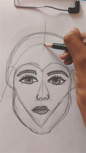 super ez potrait tutorial 💖✏️