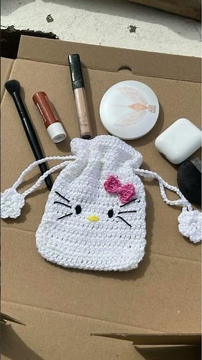 "Mini Pouch Crochet Pattern | Cute & Functional!" #crochetcrosai #jumbobag#crochetpatterns#amigurumi